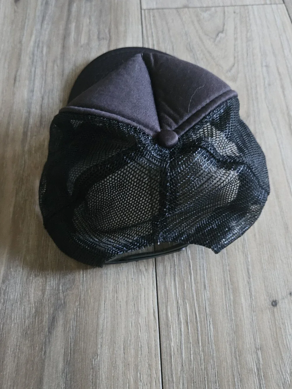 Vintage Quiksilver Eddie Went Black Trucker Small Cap